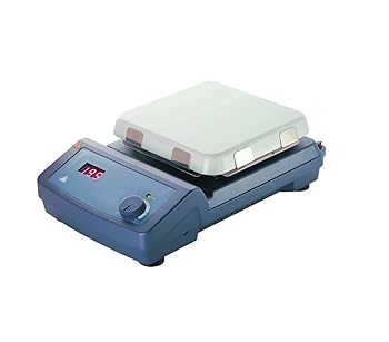 【中古】HP550-S LEDデジタル7 \u0027\u0027正方形のホットプレート、ガラスセラミックホットプレート、550°Cまでの加熱温度 安定した安定したスタートアップ