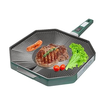 【中古】キャンプ用クッキンググリルパン、キャンプ用ストーブグリルプレート - ノンスティックBBQグリドル | 衛生的なポータブ ルグリル調理器具コンロ｜AJIMURA-SHOP