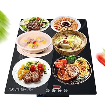 【中古】プレートウォーマー 電気ウォーミングトレイ 食品とプレートウォーミングトレイ 20 * 15インチ フードウォーマーサービングトレイ 30?120℃ さ