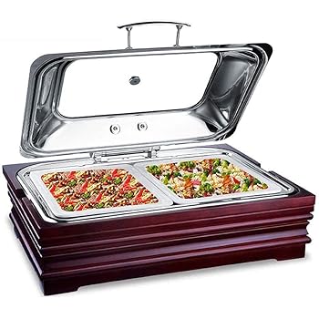 【中古】【未当てはめる】プレートウォーマー 身寄り用食料雑貨類保温暖房器 バイキング明かり暖房器 泊まり スクエアビュッフェストーブ 気違い水照明ランプ熱する 陶器プレ