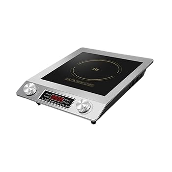 【中古】【未使用】Cosiro 調理用電気ホットプレート ポータブルカウンタートップバーナー ポータブルIHクッキングヒーターバーナー 寮の家庭用電気クッキングヒー