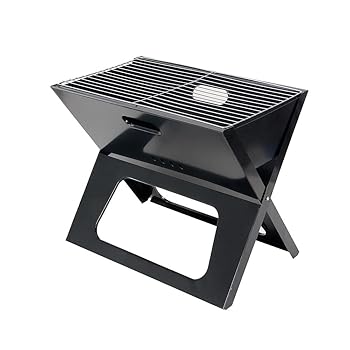 【中古】ポータブルバーベキューグリル、室外キャンプバーベキューグリル、身寄り用折りたたみ丸焼き暖房器、グループビルディングストーブ (48.5*
