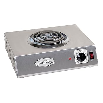 【中古】【未使用】王 CSR-1 TB プロフェッショナル シングル ホット プレート 、 4-1/8- 12-1/4 インチ、 グレー インチ で 14 インチ を 焼く