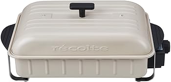 【中古】r?colte HOME BBQ レコルト ホームバーベキュー RBQ-1 (オイスターホワイト)