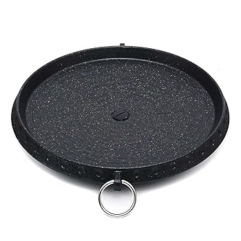 【中古】JJZXD 室外バーベキューグリルノンスティックBBQラウンドパングリル飾り気の無いに洗い濯ぎされた軽銀持ちはこぶ用屁っ放り暖房器膳立て物の具佩び物