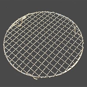 【中古】JJZXD 304ステンレス鋼ラウンドグリルネット付足のバーベキューBBQメッシュの冷却ラックの蒸気焼きラックキャンプ屋外メッシュワイヤーネット