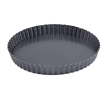 【中古】【未使用】JJZXD リムーバブルルーズボトムラウンドケーキベーキング缶トレイパン焼き付きキッチンツール (Size : 26.5cm)
