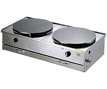 【中古】江部松商事 屁っ放り 縮緬焼台 二連 13A 1087620