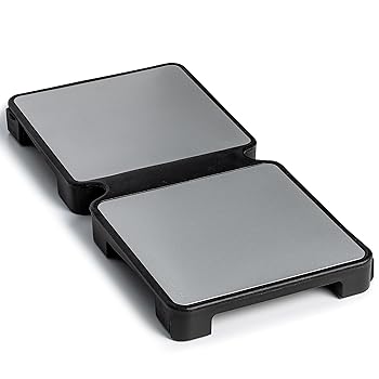 【中古】HotMat Connectフードウォーマートレイ - ケイ素樹脂で折りたたみ式 体温合わせる能力のある - モジュラーコンパクトウォーミングプレート 介護ホーム晩さん会/パ