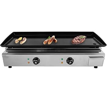 【中古】MNSSRN 鉄板焼き設備を付着させない、電動フラットトップテーブルフライパン、チャーハン焼きイカガス手づかみ餅機械,2｜AJIMURA-SHOP
