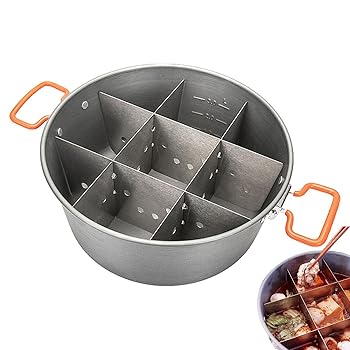 【中古】アウトドア鍋 | 鍋保護層付きの耐久性のある折りたたみ式屋外ピクニックしゃぶ | 登山、釣り、バーベキュー用の軽量ごちそう鍋。 Allystyle｜AJIMURA-SHOP