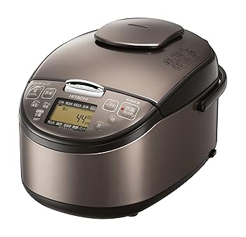 【中古】HITACHI 圧力スチームIH炊飯器 5.5合 ライトブラウン RZ-SG10J-T RZ-SG10J-T