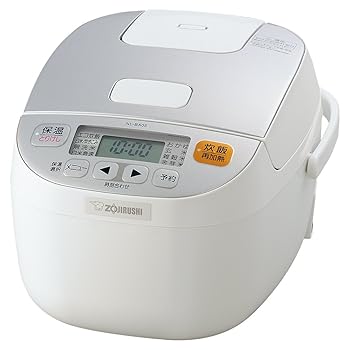楽天市場】【中古】 象印 炊飯器 マイコン式 3合 ホワイト NL