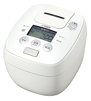 【中古】タイガー 炊飯器 5.5合 圧力 IH ホワイト 炊きたて 炊飯 ジャー JPB-R100-W Tiger|AJIMURA-SHOP