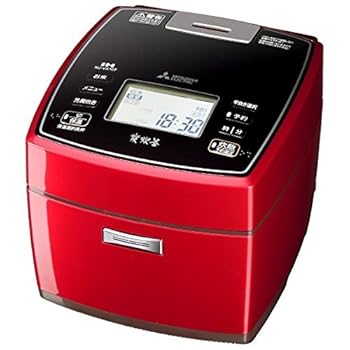 【中古】三菱電機 IHジャー炊飯器 備長炭炭炊釜 5.5合炊き ルビーレッド NJ-VX107-R｜AJIMURA-SHOP