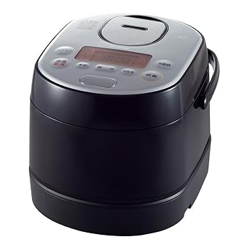 【中古】アイリスオーヤマ 炊飯器 IH式 3合 分離式 銘柄炊き分け機能付き RC-SA30-B