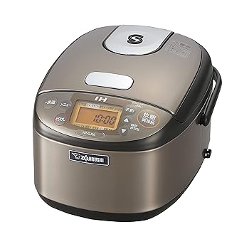 【中古】象印マホービン 炊飯器 3合 ステンレスブラウン NP-GJ05-XT