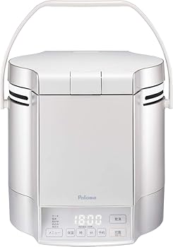 【中古】【未当て嵌める】パロマ 屁っ放り炊飯器 炊き技能 PR-M18TV -13A (1.8L/10合炊き) 【都市屁っ放り12A/13A用】割り増し金しろがね色×象牙色