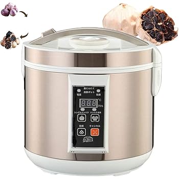 【中古】【未使用】黒にんにく発酵器 多機能発酵機 炊飯器 6L大容量 します 熟成 発酵最大量4kg 発酵時間7-12日独立した内部タンクは均一に加熱します熟成発酵機 ヨ