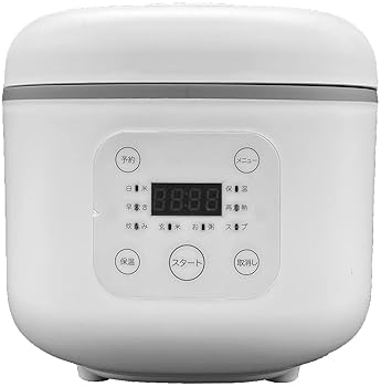 【中古】[東京Deco] 炊飯器 3合 マイコン 調理メニュー付き マットホワイト 炊きたて 2~4人用 [8種類のメニュー 白米・早炊き・炊込み・玄米・お粥・スー