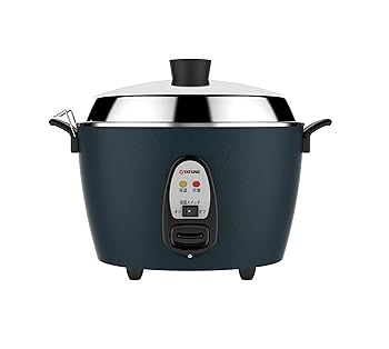【中古】【未当て嵌める】【TATUNG 堅苦しさ売りわたす店】一緒になる電鍋(灯し火釜) 炊飯器 10合 外鍋ステンレス鋼製ーネイビーブルーー L大きさ 【置き目品】