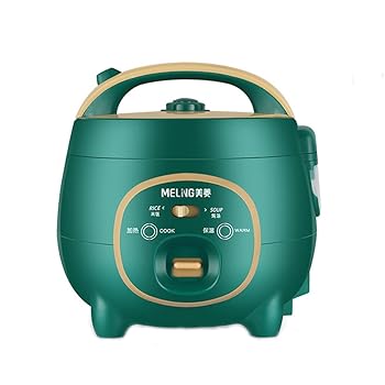 【中古】【未使用】Jonoisax 1.8Lミニ炊飯器、電気弁当箱、取り外し可能な焦げ付き防止ポット、保温機能、1?3人に適しています-220V,グリーン