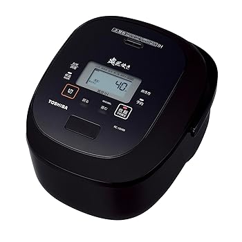 【中古】TOSHIBA(東芝) 炊飯器 一升 真空IHジャー炊飯器 大火力 真空保温 白米40時間 RC-18VRR(K) グランブラック|AJIMURA-SHOP
