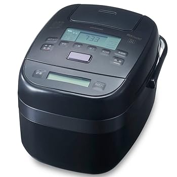 【中古】【未使用】アイリスオーヤマ 圧力IHジャー炊飯器 5.5合 KRC-PCA50-B ブラック
