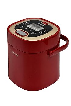 【中古】クマザキエイム マルチ・ライスクッカー MC-107 レッド MC-107 美味しさひろがるレシピブック付 タッチパネルで簡単操作 炊飯用量2.5合炊き 高速