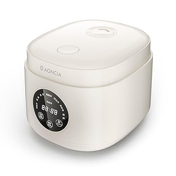 【中古】炊飯器3合炊き 一人暮らし 早炊き コンパクト マイコン式 タッチパネル操作 省エネ 予約保温 多機能 省エネ 白米 おかゆ 玄米 雑穀米 炊込み ric
