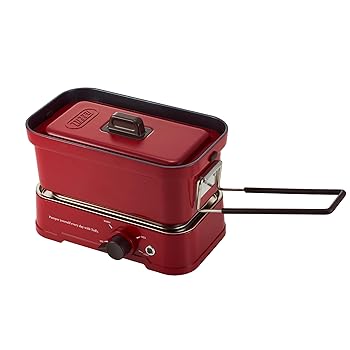 【中古】【Toffy/トフィー】 ホットメスティン K-MS1 電気メスティン 直火対応 火力調節 炊飯 焼く 煮る 蒸す 炒める 1L レトロ おしゃれ K-MS1 (アンテ|AJIMURA-SHOP