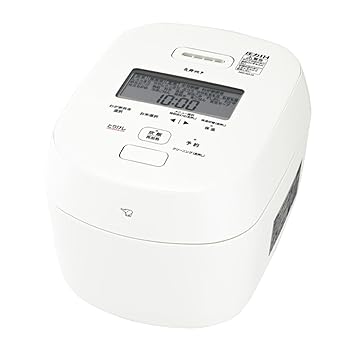 【中古】象印マホービン 炊飯器 5.5合 炎舞炊き 白いこと NW-NA10-WA