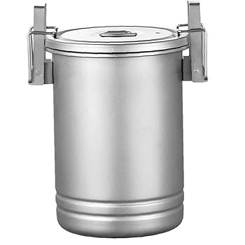 【中古】炊飯器 鍋 ポット 調理器具 ポータブル ステンレス 多機能 旅行 キャンプ ハイキング アウトドア ピクニック 調理 アクセサリー