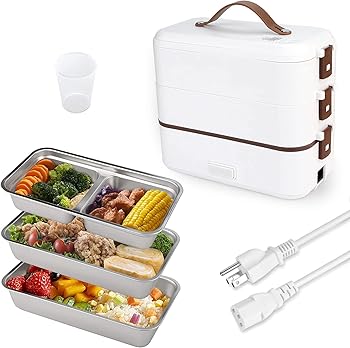【中古】【未使用】炊飯器 弁当箱炊飯器 最短20分高速炊き 多機能 炊飯器 一人暮らし お米おかずを調理 ライスクッカー 空炊き防止機能付き 持ち運び便利 おしゃれ|AJIMURA-SHOP