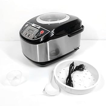 【中古】炊飯器 糖質とり捨てる 炊飯器 8合炊き 炊飯器 5L 糖質とり捨てる 多役立つこと Kisigim 炊飯器 糖質オフ パソコン式 自動小銃保温 高熱水蒸気式 省ワット数 黒いこと