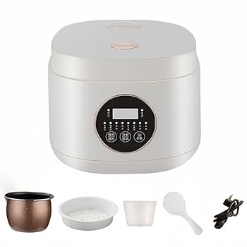 【中古】【未使用】WXQ電気 炊飯炊飯器2L/ 5L コンパクト炊飯器 独り暮らし 110v ミニ炊飯器 おかゆ調理モード 保温予約機能 多機能炊飯器 4つの便利なモード保温