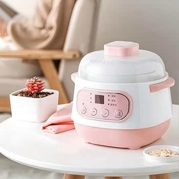 【中古】WXQ多機能スマート炊飯器 200W 家庭用自動予約防水煮込み鍋 健康のお粥電気煮込み鍋 コンパクト110V 炊飯・蒸し・料理などマルチ調理 2 人用家庭|AJIMURA-SHOP