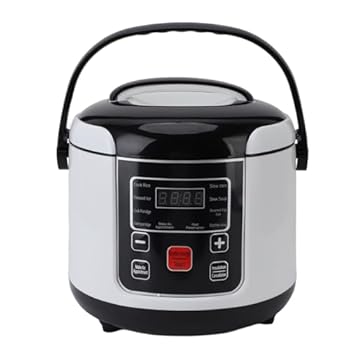 【中古】2Lミニ炊飯器、車用のポータブルトラベルスモールスチーマー、取り外し可能なノンスティックポット、暖かく保つ、24時間の時間予約機能、スープ|AJIMURA-SHOP