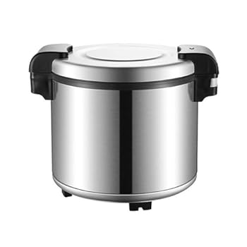 【中古】【未使用】市販のライスウォーマー（炊飯器ではありません）、一定温度65°c、焦げ付き防止のインナーポット電気ライスウォーマー、商用23l電気熱断熱ポッ