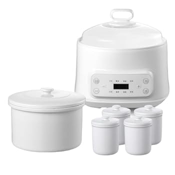 【中古】Vifxucy電気煮込み鍋 電気鍋電気シチ防水シチューマシン 簡単調理 保温モード 調理鍋用電気シチューポットコンパクト なべ 料理 マルチ調理人暮|AJIMURA-SHOP