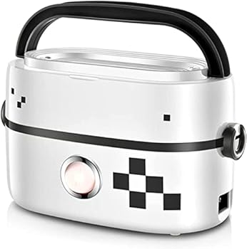 【中古】【未使用】寮や家用のポータブル電気暖房ランチボックスを燃やすことなく調理することなく、飼いならしないミニ炊飯器と蒸し器|AJIMURA-SHOP