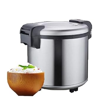 【中古】【未当て嵌める】上げ米炊飯器断熱井戸釣瓶身寄り用ノンスティックパン熱保護すること食べ物屋/身寄り用最大限度24第四次元23L大電気容量
