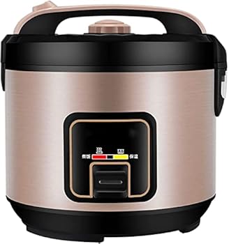 【中古】【未使用】取り外し可能なノンスティックポットワンタッチクッキングを備えたライス炊飯器と蒸し器スープ、シチュー、穀物、オートミール、5Lの暖かい機能