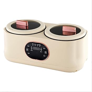 【中古】Iuseikeシングル炊飯器、ダブルポット、電気鍋、ダブルポット炊飯器、110V、ご飯も炊ける、全自動多機能炊飯器、6つの機能、スマート予約、食品