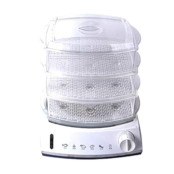 【中古】FUZHCY(たけち) 家庭用電気蒸し器多機能蒸し器ポット自動電源-3層大容量シーフード蒸し器炊飯器