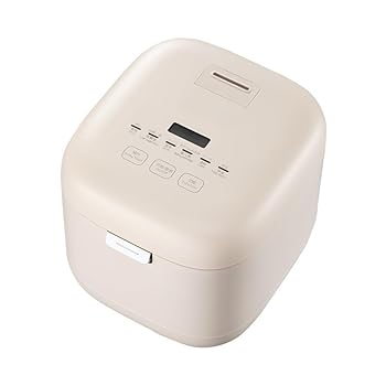 【中古】【未使用】NYHGOXM 電気炊飯器 2L タッチパネル操作 湯切り機能で糖質オフ 食品級360ステンレス鋼 持ち手付き 一人暮らし/小家族/離乳食/健康志向/オフィス