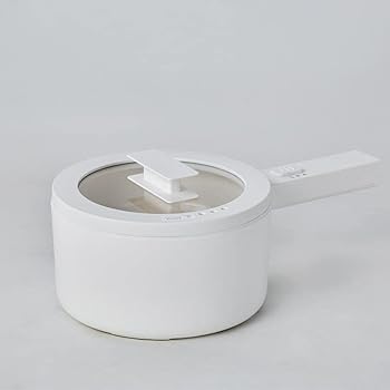 【中古】SUNCN 電気炊飯器の寮の学生パンフライティック非スティック多機能家庭用ヌードルクッキング小さなミニ電気鍋電気炊飯器 ホワイト -