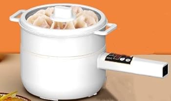 【中古】SUNCN 携帯型多役立つこと炊飯器、ミニ灯し火フライパン、灯し火セラミックストーブガラス鍋、灯し火鍋、ラピッド麺炊飯器 白いこと B L