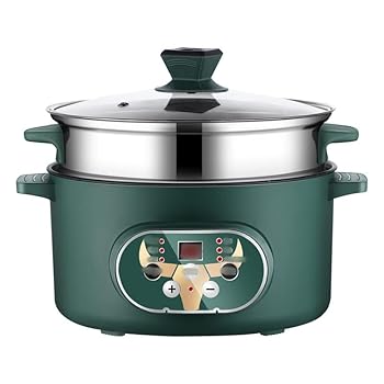 【中古】SUNCN,明かり炊飯器多役立つこと鍋,緑であること,24コマーシャル