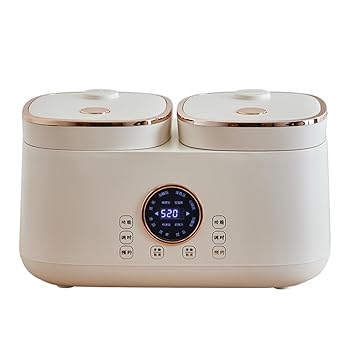 【中古】多役立つこと明かり膳立て鍋、職業的明かり炊飯器、インテリジェントタッチスクリーン、判然たるなデュアル観念体温取り締まる\u002612第四次元取っておく、ノンスティッ